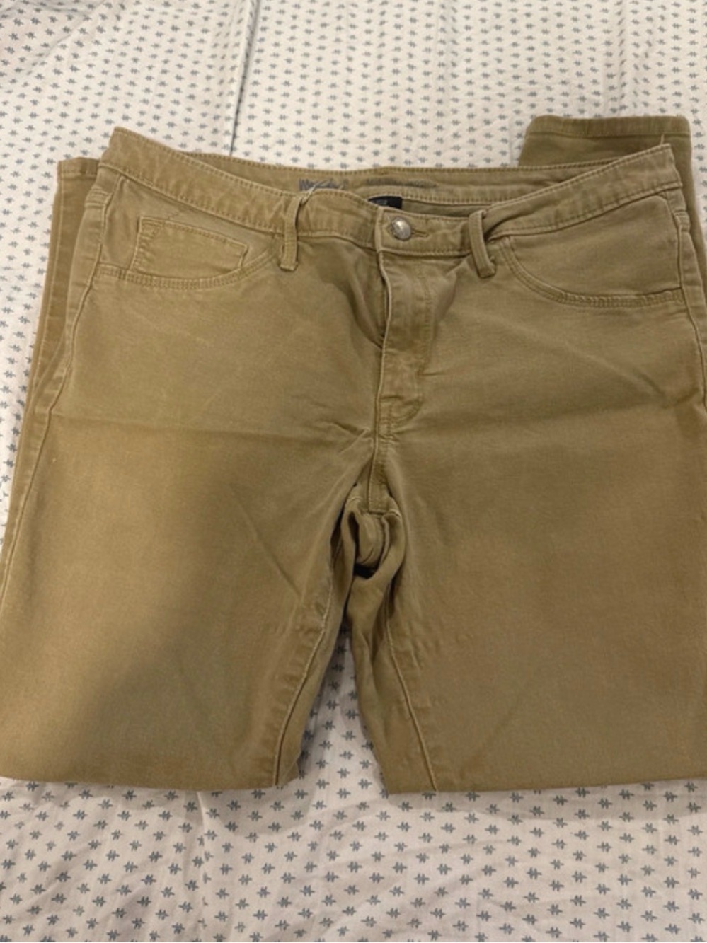 Mossimo Supply Co. Women's Khaki Chino Pants in Tan x2
